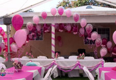 Anniversary balloon decorator