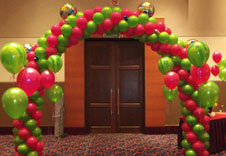 Anniversary balloon decorator